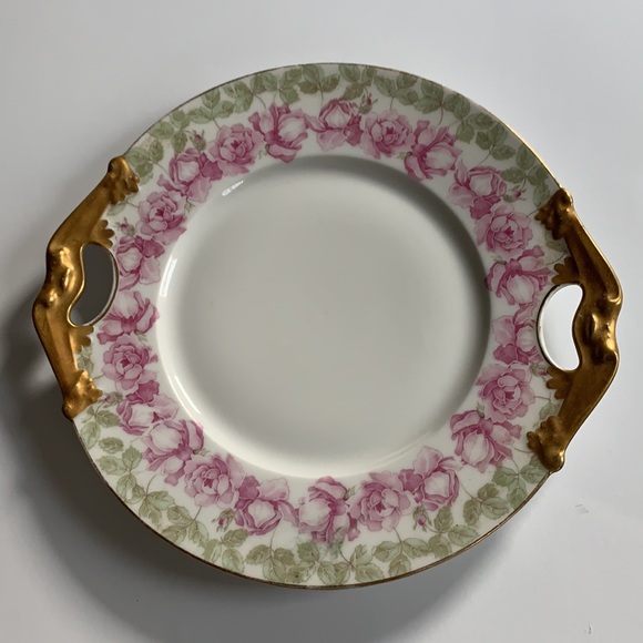 Bernardaud Limoges Porcelain Gold Rimmed 11” plate - Picture 2 of 5